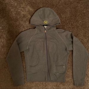 Gray Lululemon Scuba Hoodie